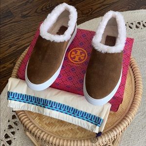 Tory Burch Miller Shearling Sneaker